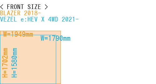 #BLAZER 2018- + VEZEL e:HEV X 4WD 2021-